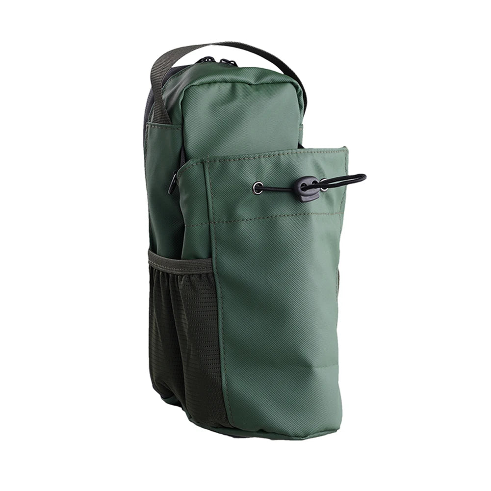 Magnetic Gym Sling Bag Waterproof Magnet Water Bottle Pouch Large Capacity Phone Holder Crossbody Bag Travel Fitness Accessories