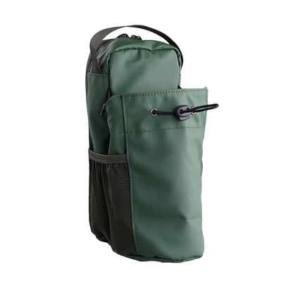 Magnetic Gym Sling Bag Waterproof Magnet Water Bottle Pouch Large Capacity Phone Holder Crossbody Bag Travel Fitness Accessories