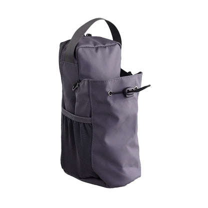 Magnetic Gym Sling Bag Waterproof Magnet Water Bottle Pouch Large Capacity Phone Holder Crossbody Bag Travel Fitness Accessories